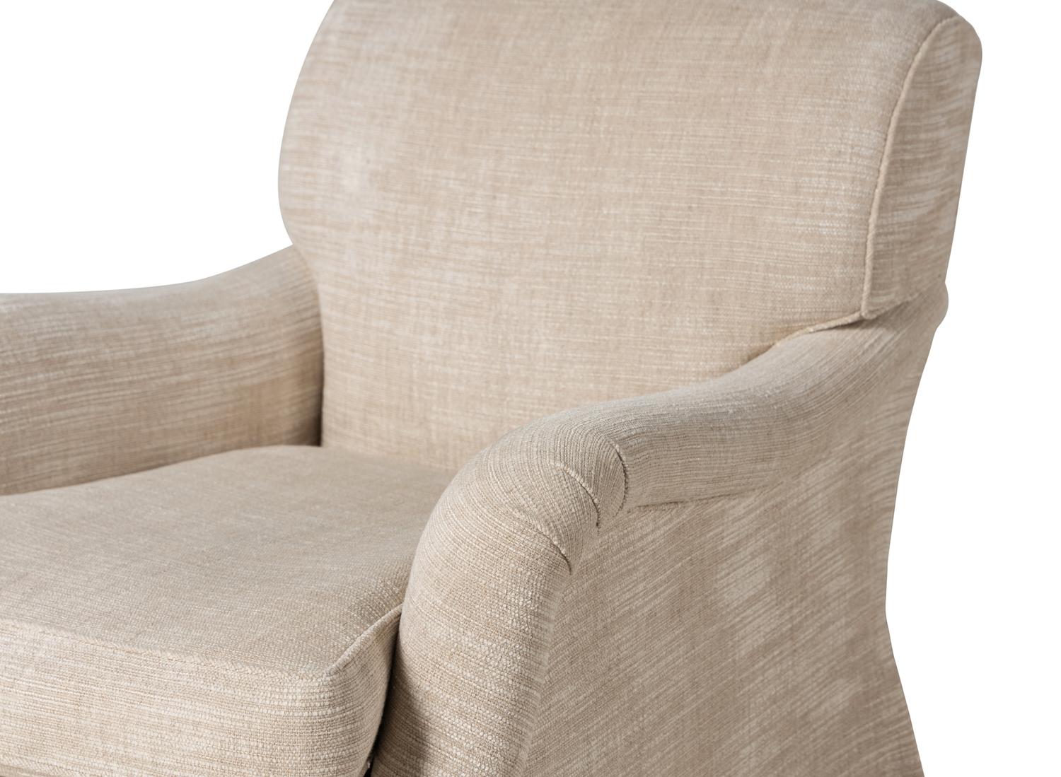 A Pair of Bridgewater Style Lounge Chairs
