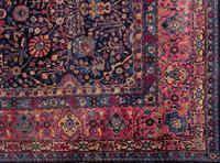 A Yazd Kirman Wool Rug