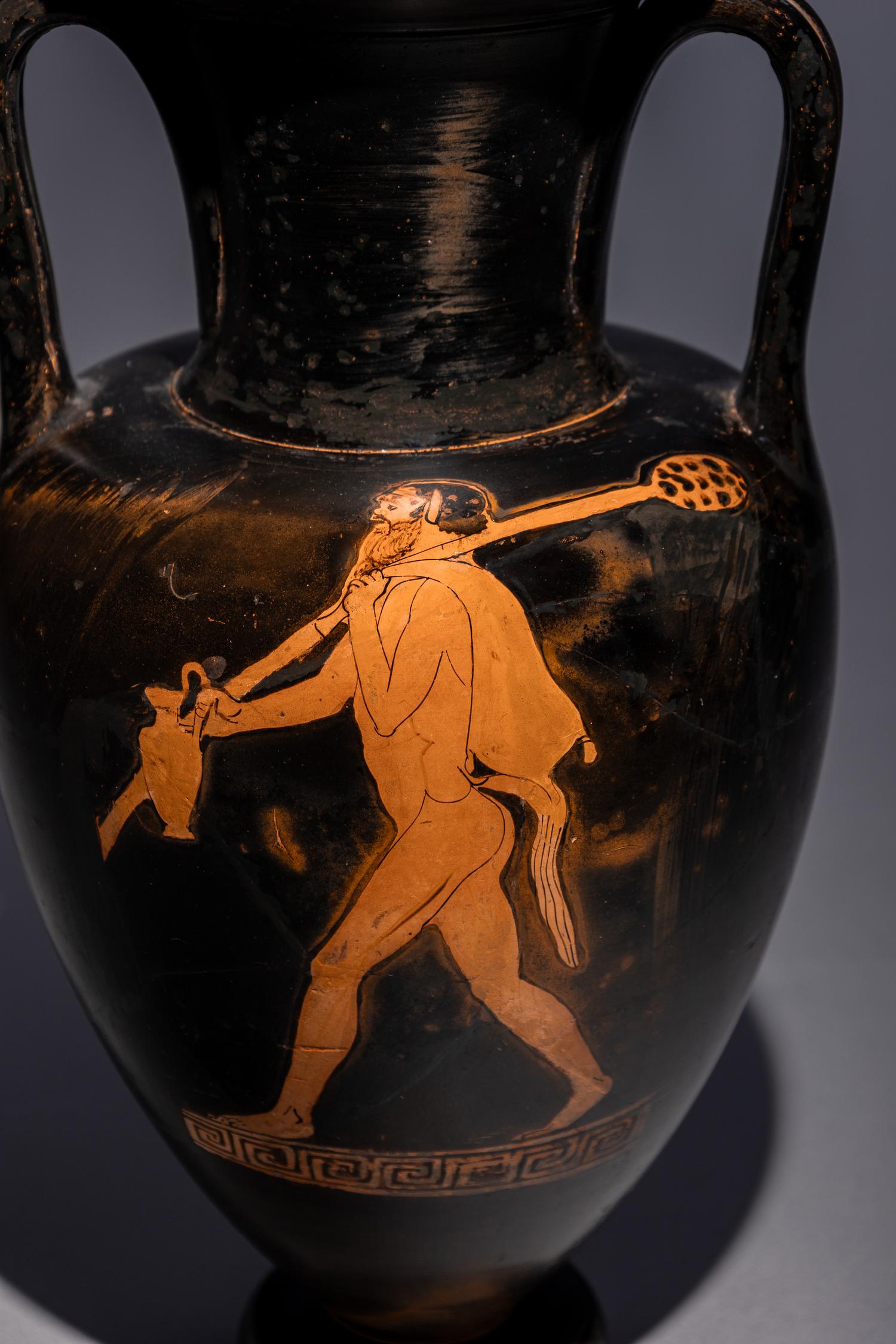 An Attic Red-Figured Nolan Amphora