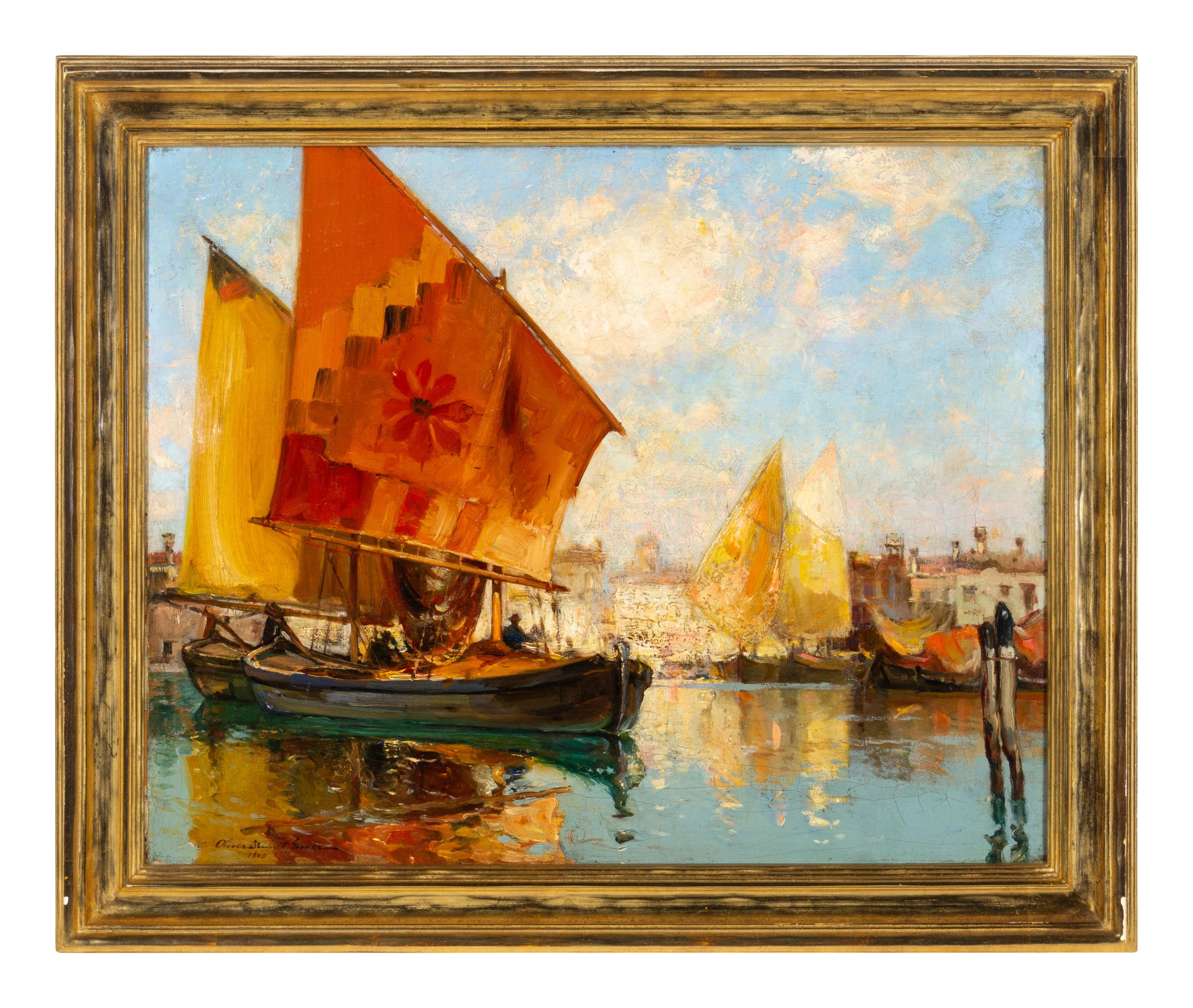 Fishing Boats, Venice, 1909