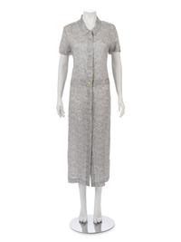 Chanel Address Print Button Front Dress, Spring 1999