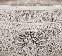 Two Burmese Silver Bowls