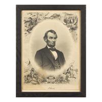 [Lincoln, Abraham] Group of Four Prints