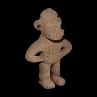 Eight Costa Rican Stone Figures
