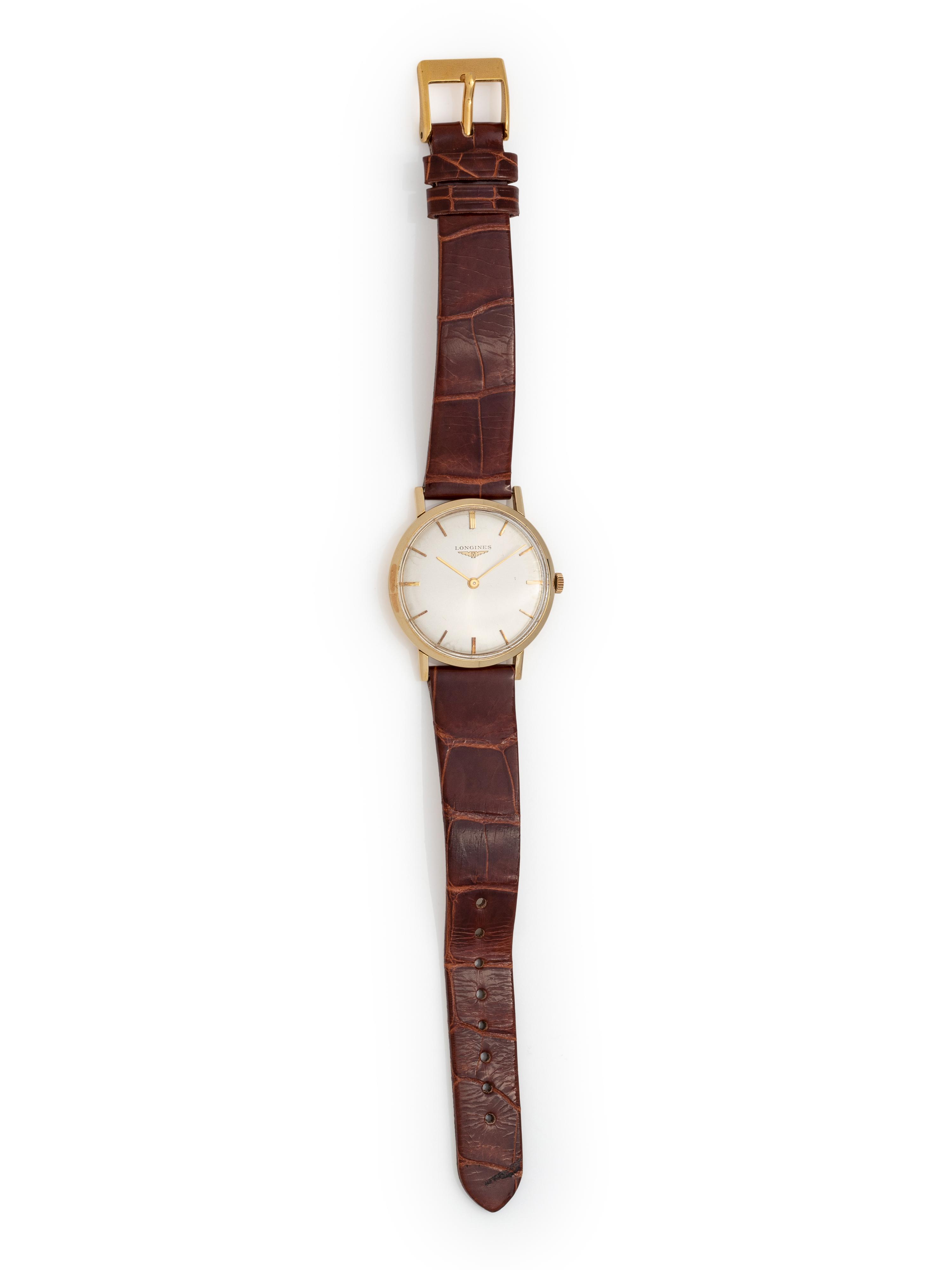 LONGINES, 14K YELLOW GOLD WRISTWATCH