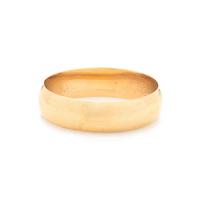 YELLOW GOLD BANGLE BRACELET