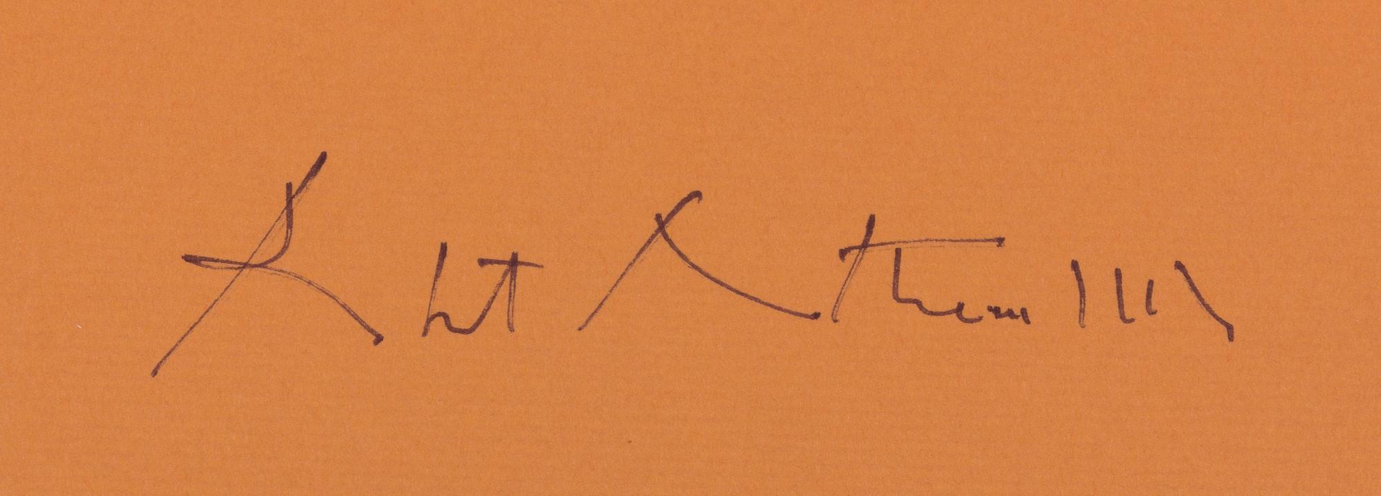 (ART) MOTHERWELL, ROBERT. Text by H.H. Arnason. New York: Harry N. Abrams, [1983]. Second edition. Signed by artist on f.f.e.p.