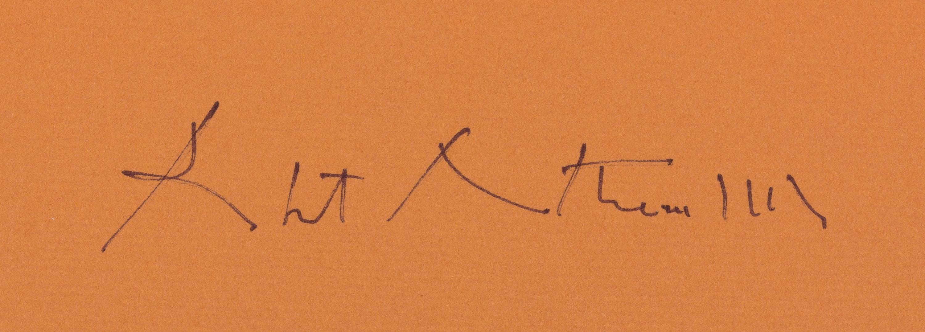 (ART) MOTHERWELL, ROBERT. Text by H.H. Arnason. New York: Harry N. Abrams, [1983]. Second edition. Signed by artist on f.f.e.p.
