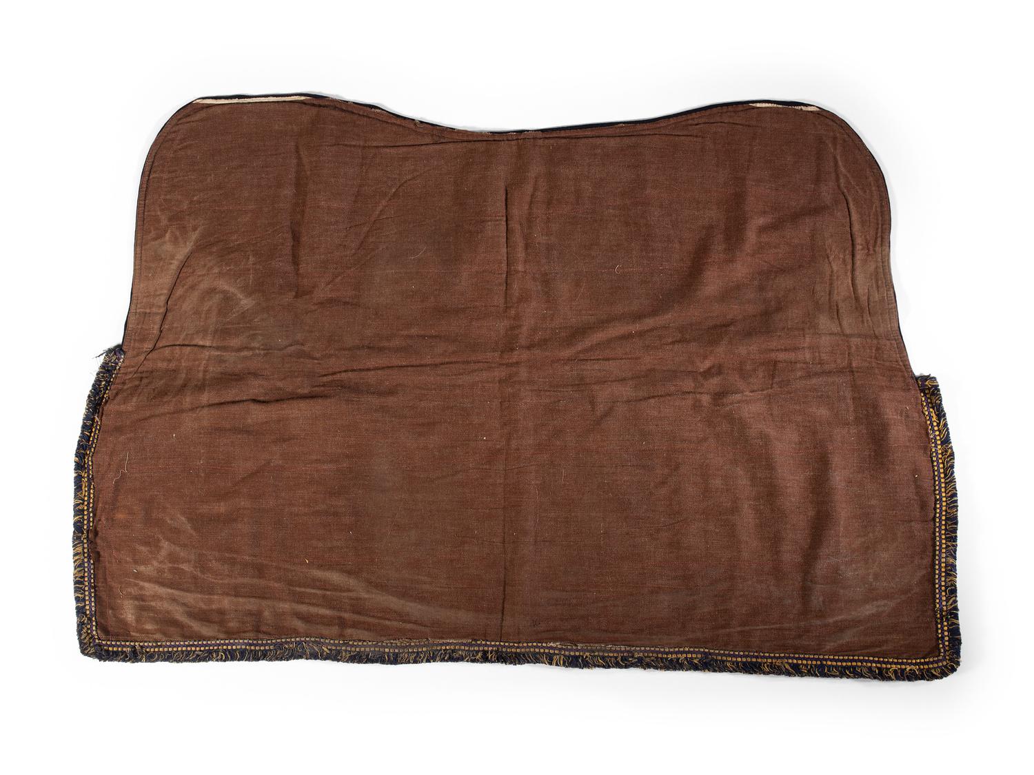 Great Lakes Beaded Wool Saddle Blanket