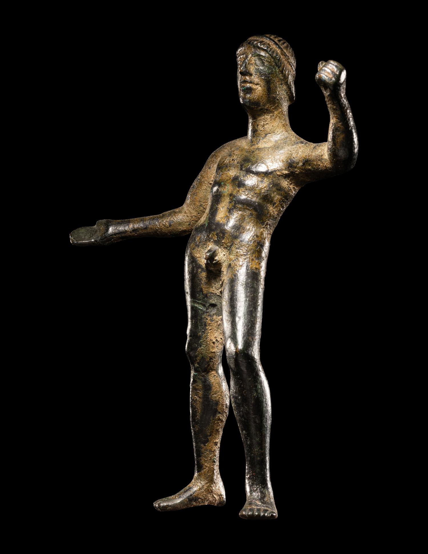 An Etruscan Bronze Hercules