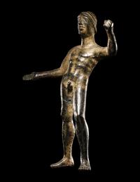 An Etruscan Bronze Hercules