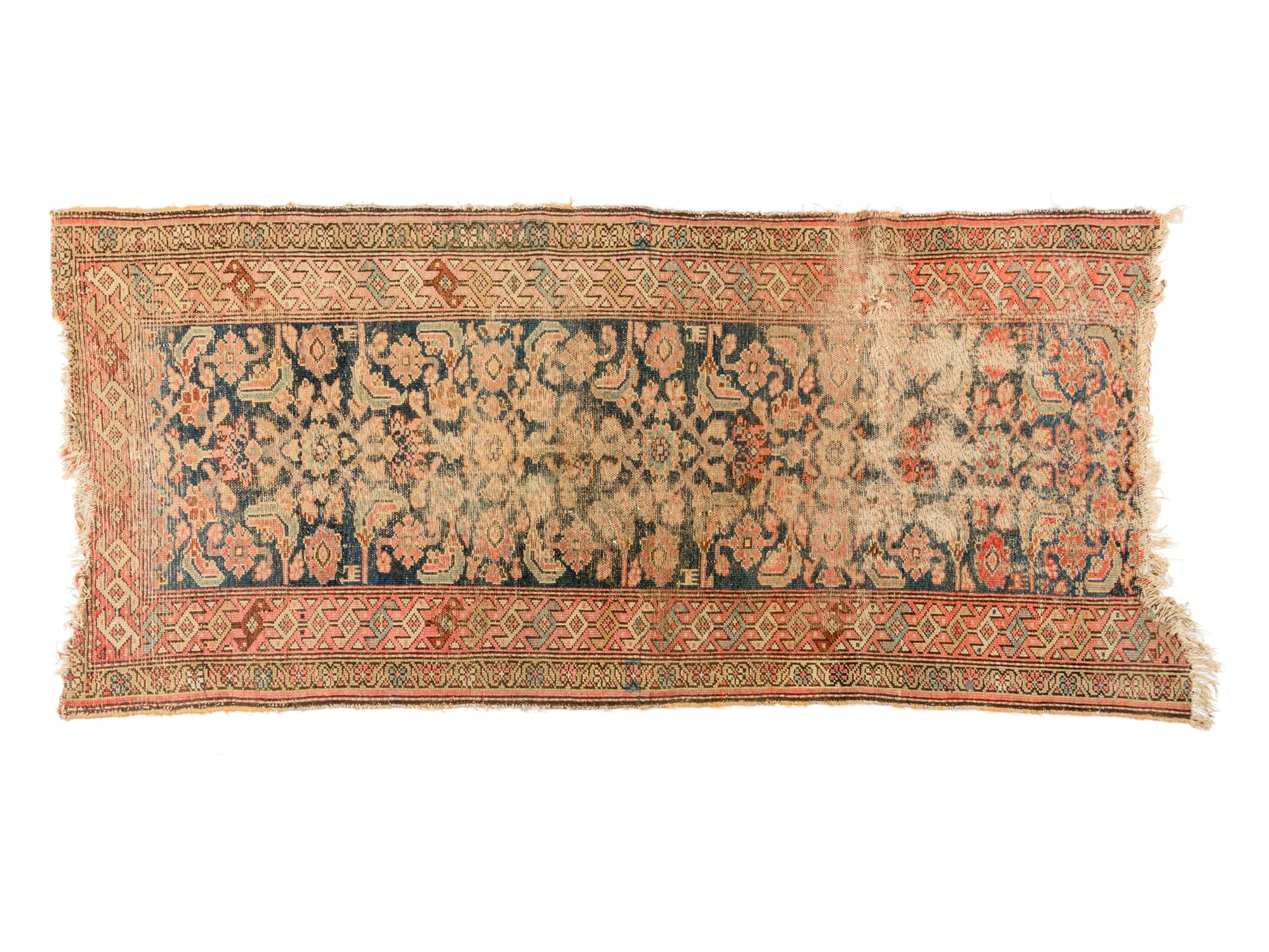 A Kurdish Mosul Wool Runner Fragment
