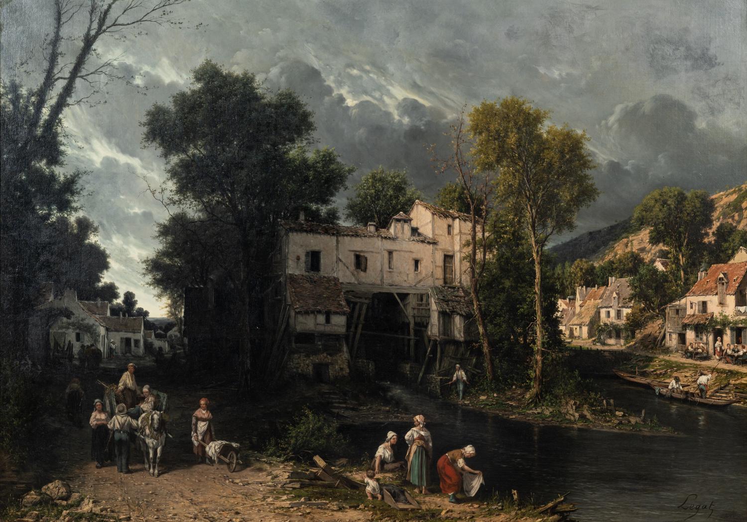 At the Watermill