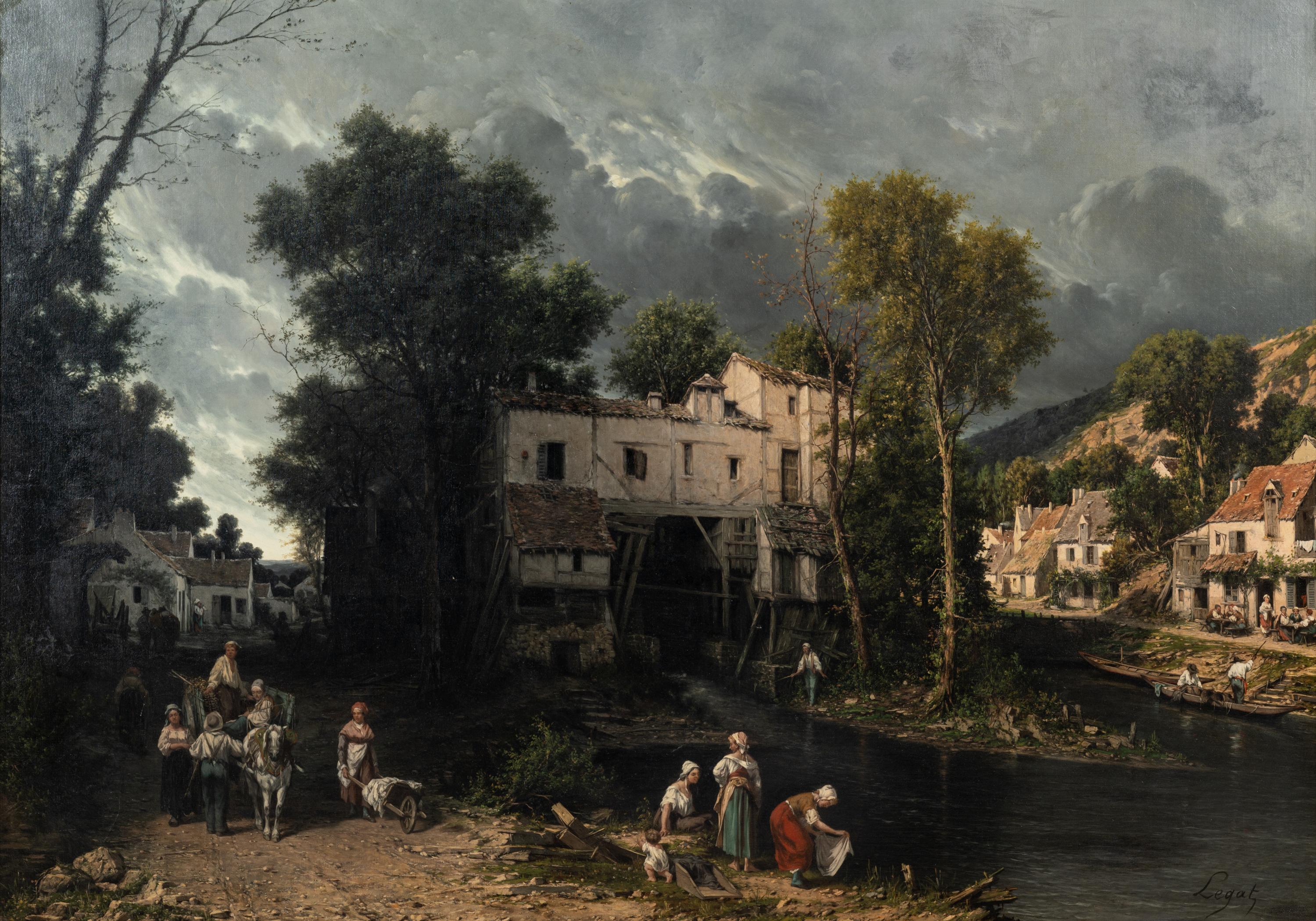 At the Watermill