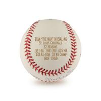 A Stan Musial MVP Inscribed Signed Autograph Limited Edition Baseball (Beckett Authentication Services)