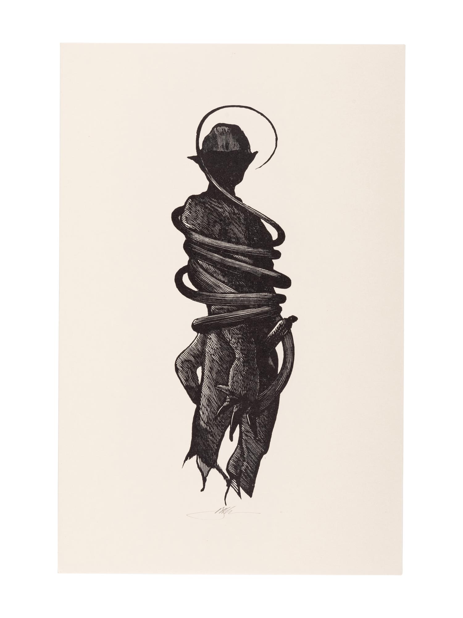 MOSER, Barry. A suite of 18 proof wood-engraved plates by Barry Moser for an unrealized edition of Dante’s Inferno. [ca 1984]. 293 x 190 mm. EACH SIGNED BY MOSER; and 2 additional trial proofs with letterpress in red for the same, each SIGNED BY MOSER.