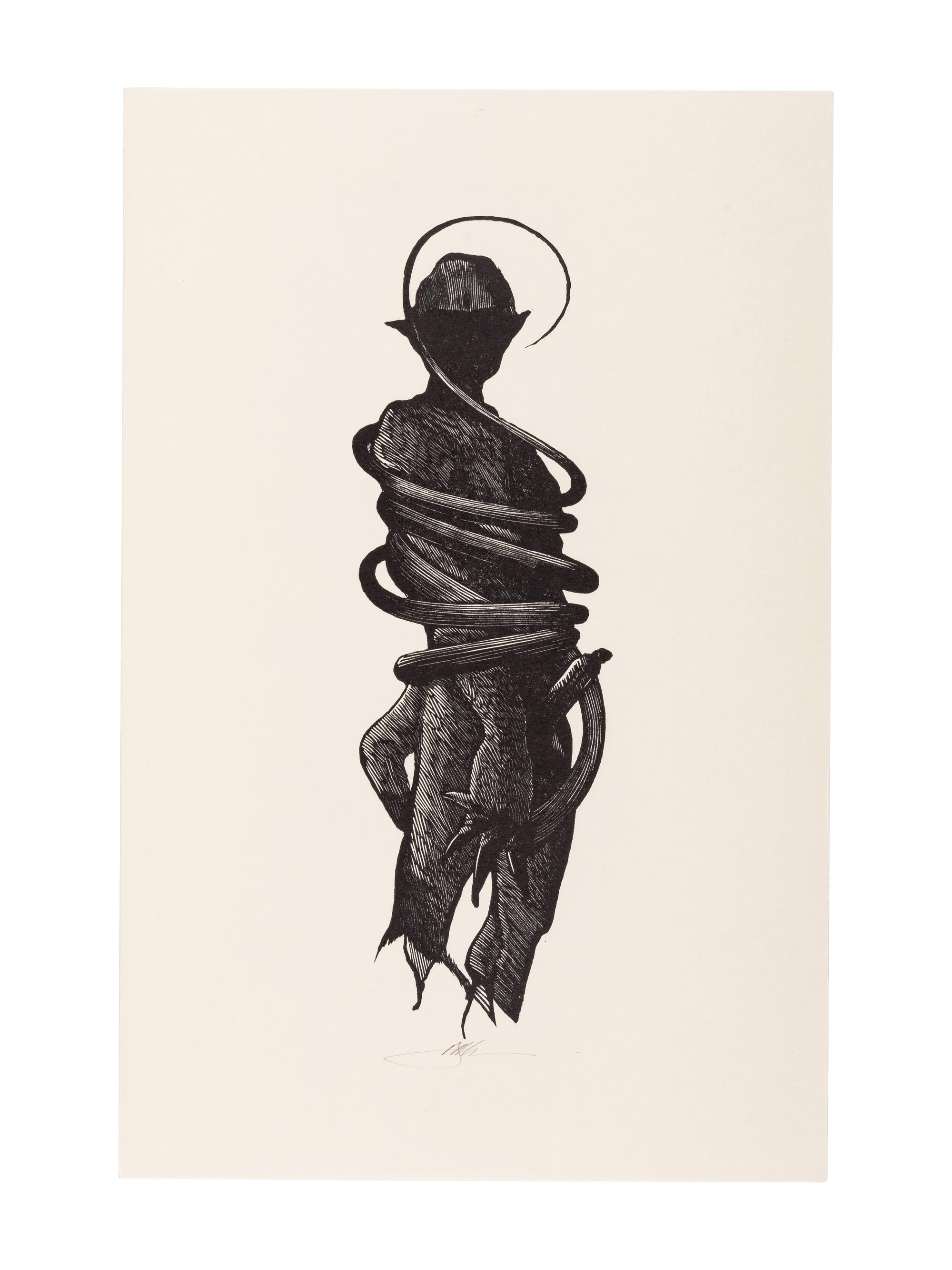 MOSER, Barry. A suite of 18 proof wood-engraved plates by Barry Moser for an unrealized edition of Dante’s Inferno. [ca 1984]. 293 x 190 mm. EACH SIGNED BY MOSER; and 2 additional trial proofs with letterpress in red for the same, each SIGNED BY MOSER.