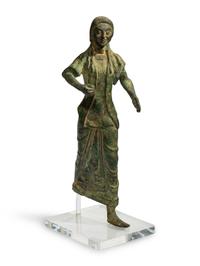 An Etruscan Style Bronze Votary