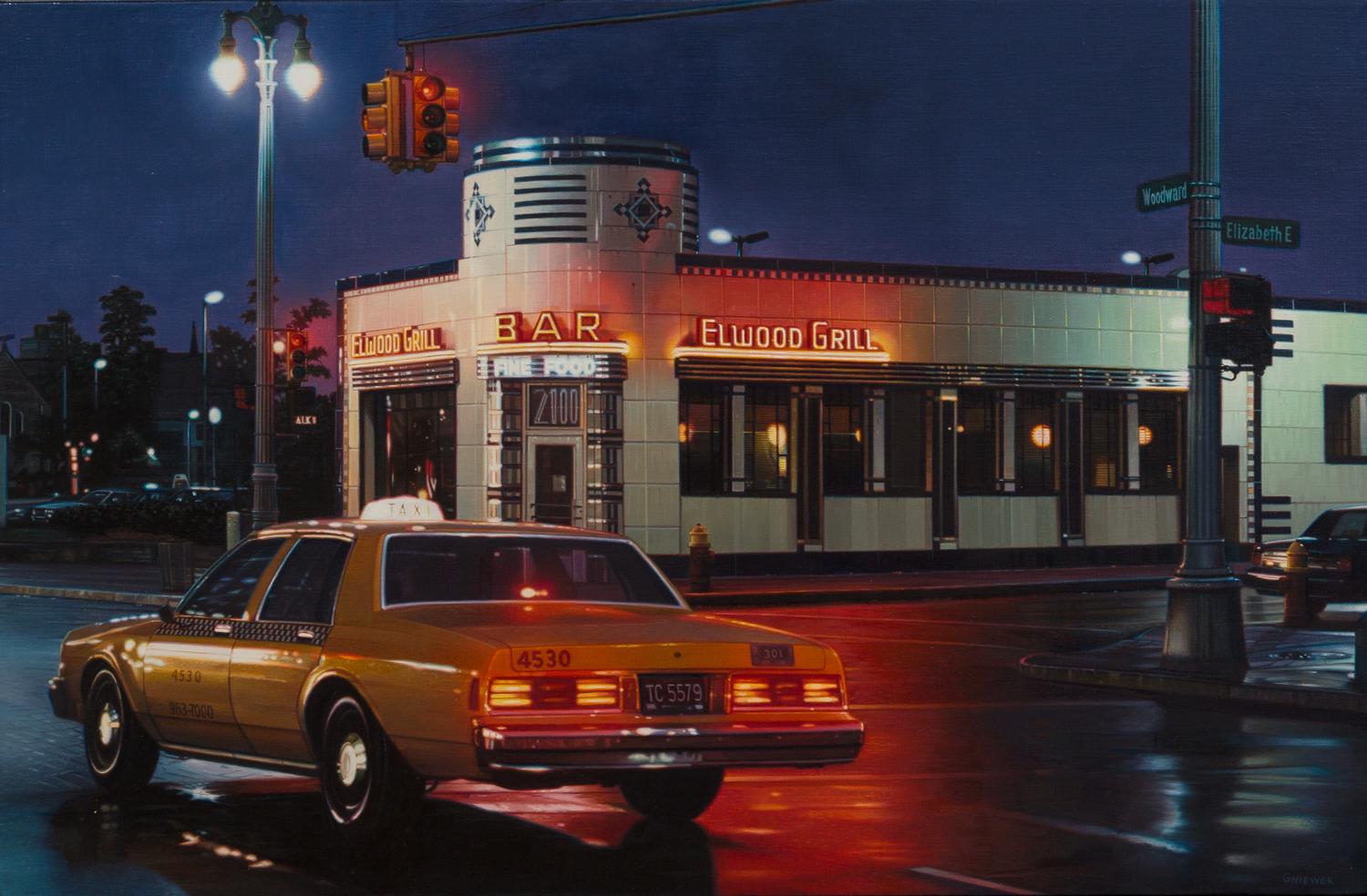 Robert Gniewek, (American, b. 1951), Elwood Grill #2, 2003