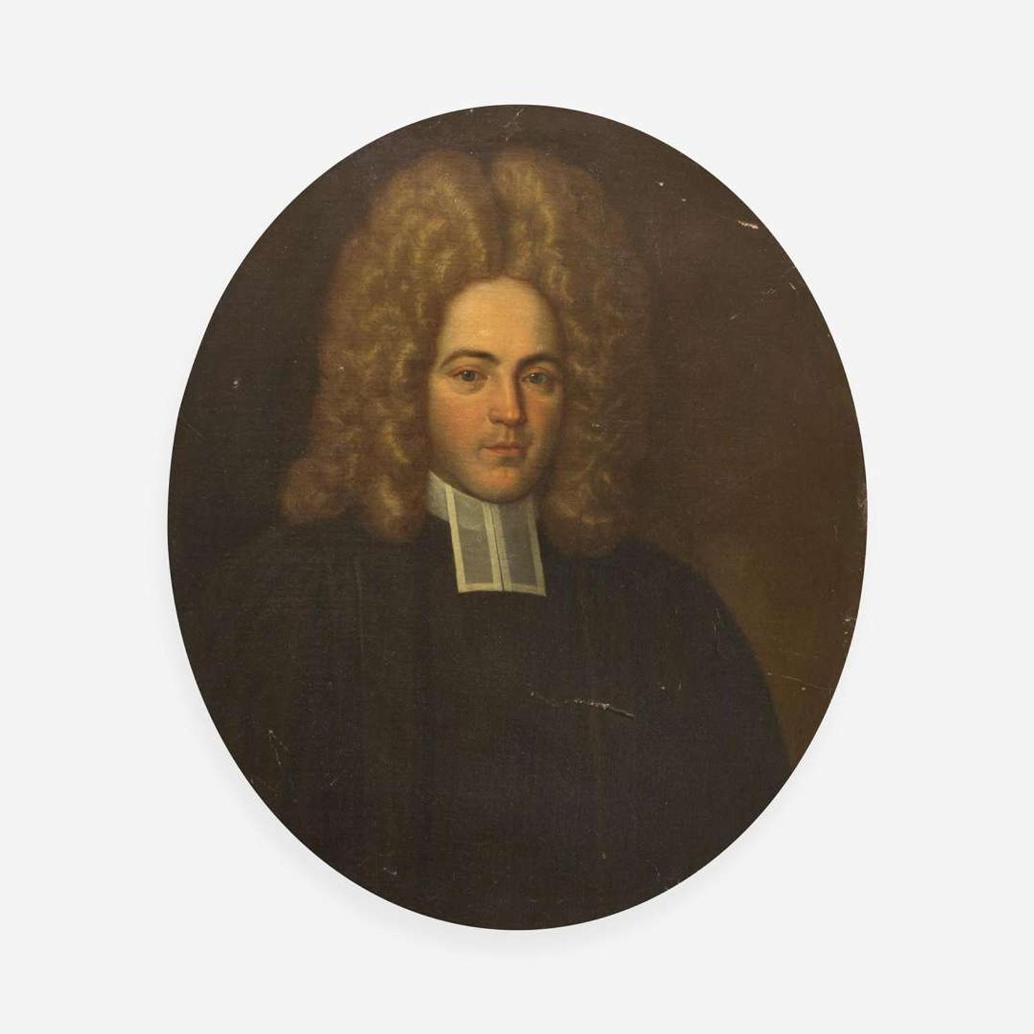 English School 18th century Portrait of a Reverend