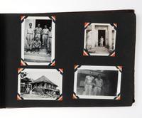 [WORLD WAR II]. Photograph album detailing the experiences of two Indiana military units in the Pacific Theater. Oro Bay, New Guinea, and Tacloban & Leyte, Philippines: n.p., 1944-1945.