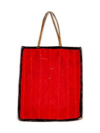 Plateau Beaded Hide Bag