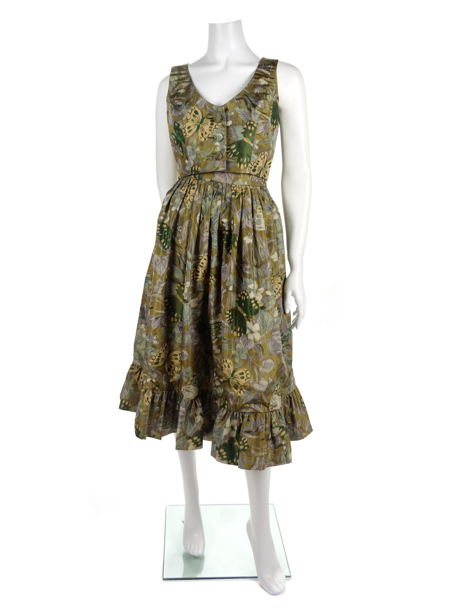 Galanos Jacket, Vest and Skirt, 1960s