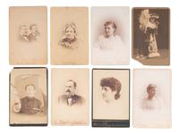 [EARLY PHOTOGRAPHY]. A collection of photographs, artwork, and pamphlets identified to Sol Smith, actor and theatre manager.