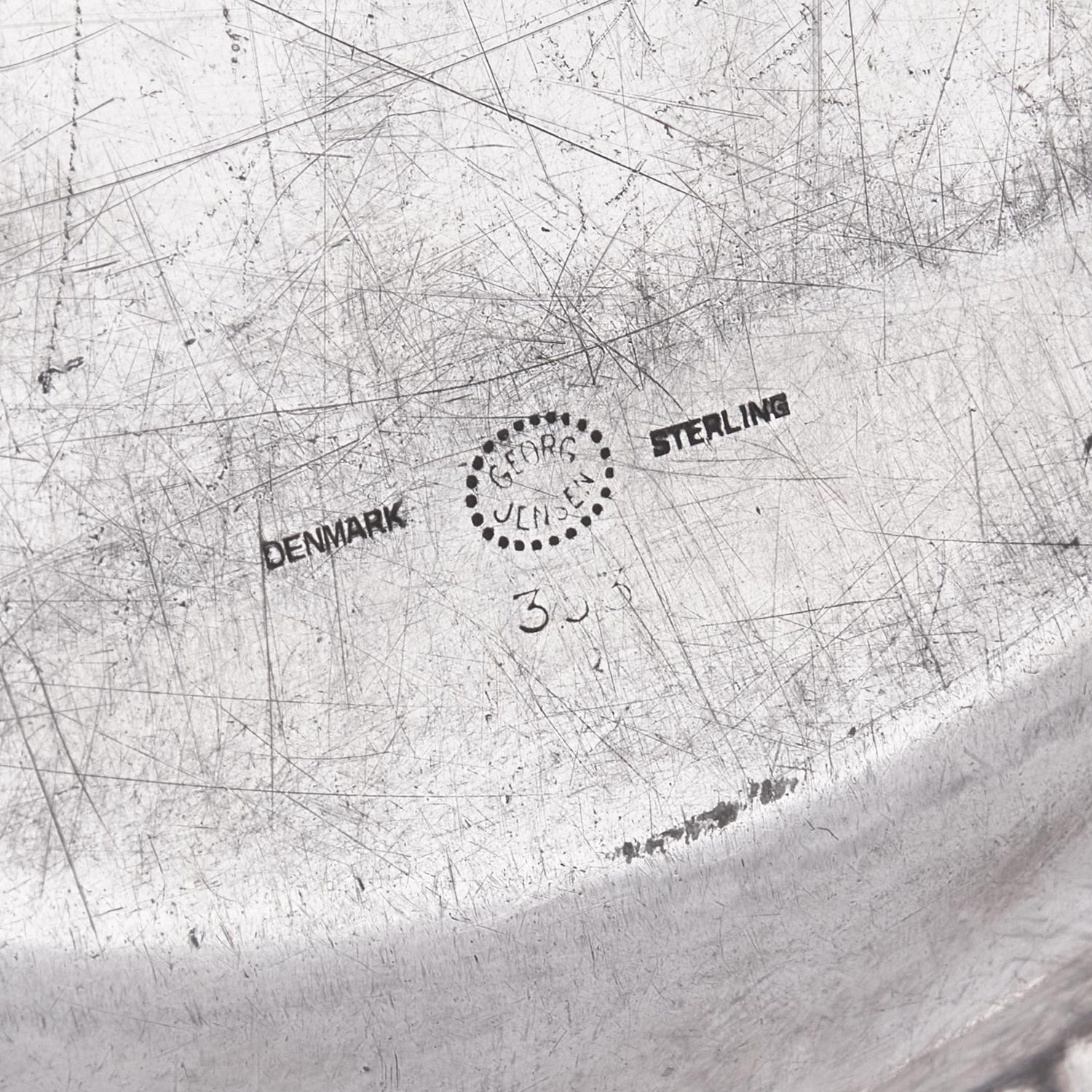 A Georg Jensen Silver Tray