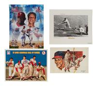 A Group of Eight Stan Musial Signed Autograph Photos from Stan The Man, Inc.