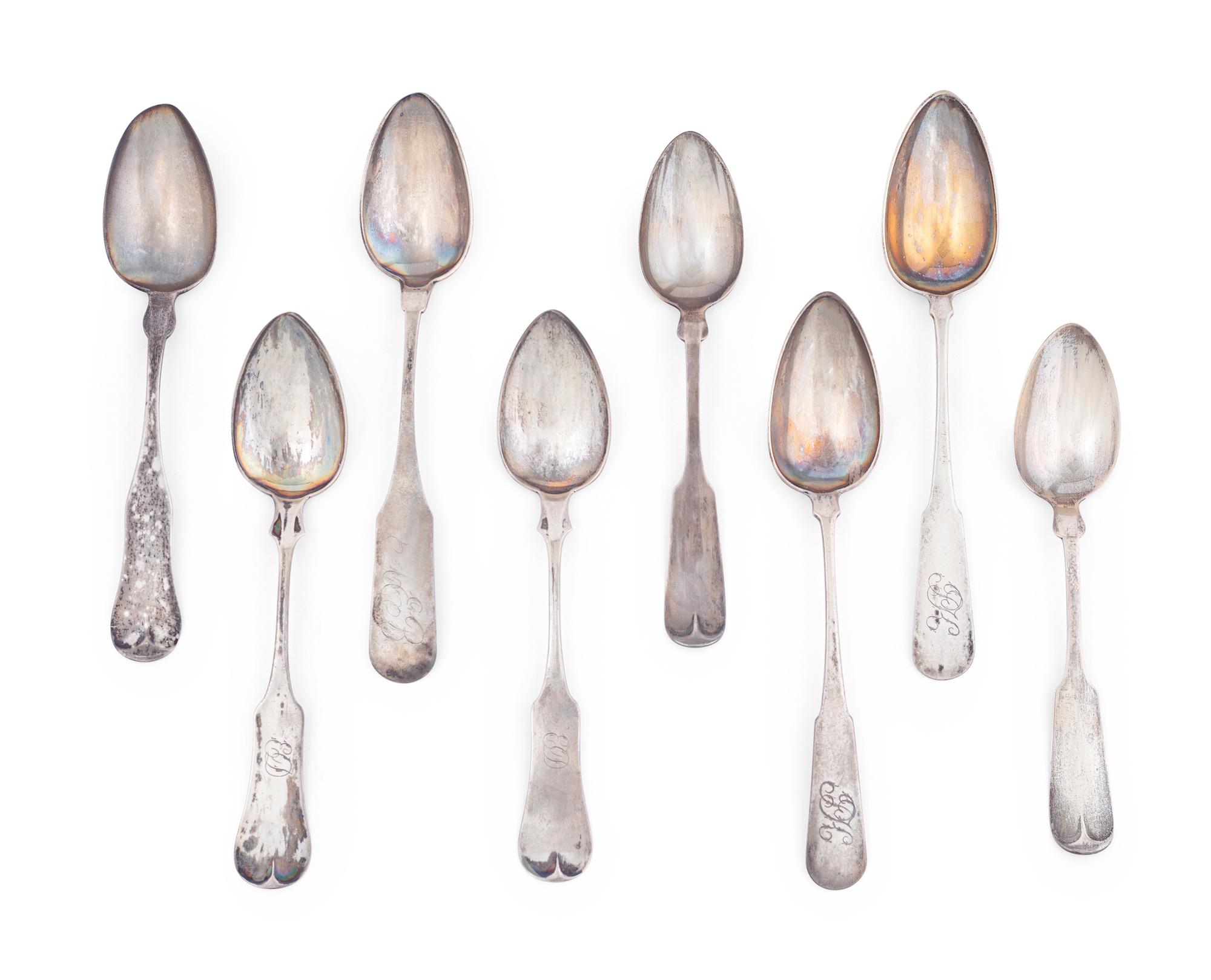 A Group of Silver Spoons