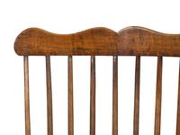 A George III Oak Comb-Back Windsor Armchair