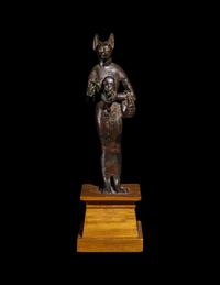 An Egyptian Bronze Bastet