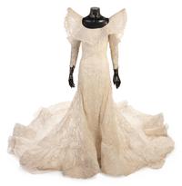 Pierre Cardin White Evening Dress, 1970-80s