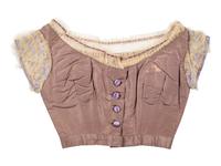 Three Silk Evening Bodices, 1850-60