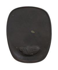 A Chinese Inkstone with a Fitted Hardwood Box