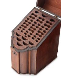 A Pair of George III Mahogany Cutlery Boxes