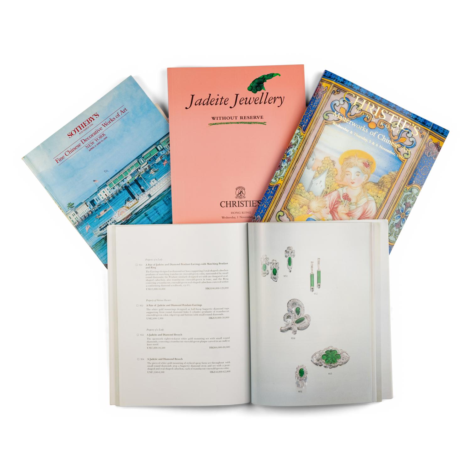 [CHINESE WORKS OF ART] a group of auction catalogues about Chinese Works of Art 中國藝術拍賣圖錄91冊