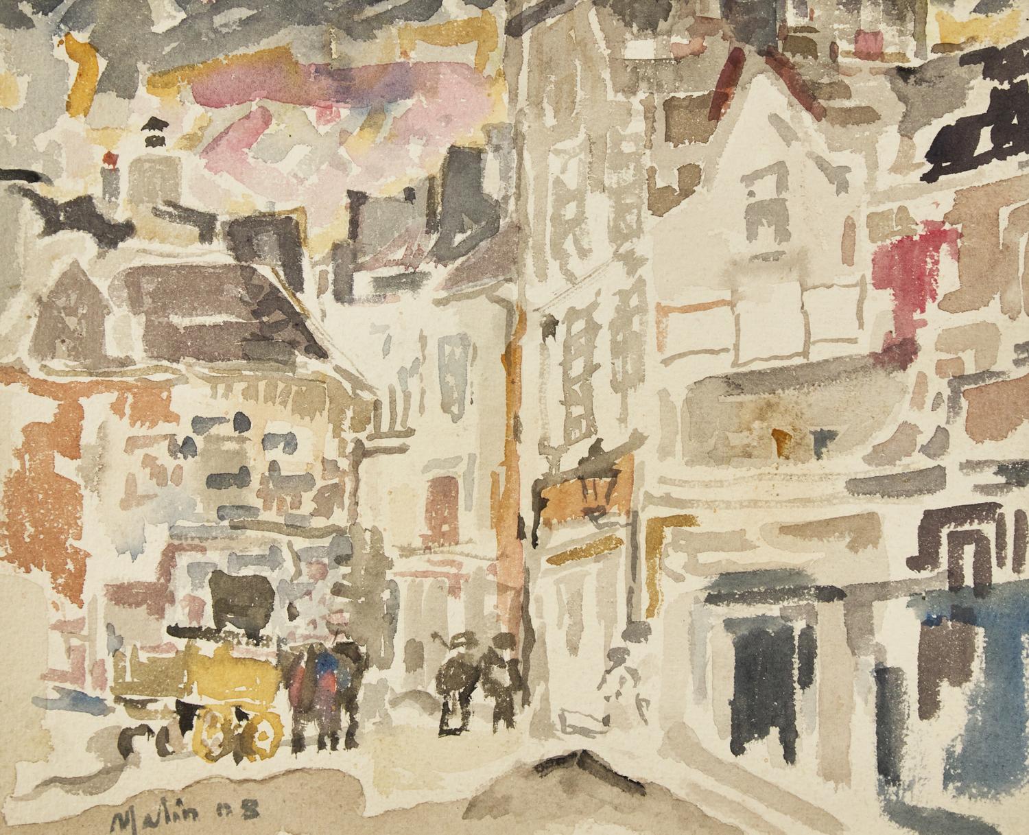 From the Square, Montmarte , 1908