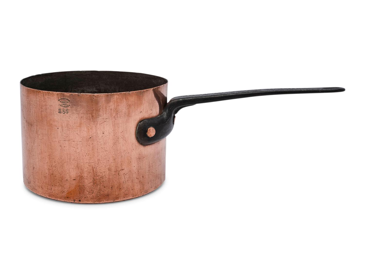An American Copper Sauce Pot