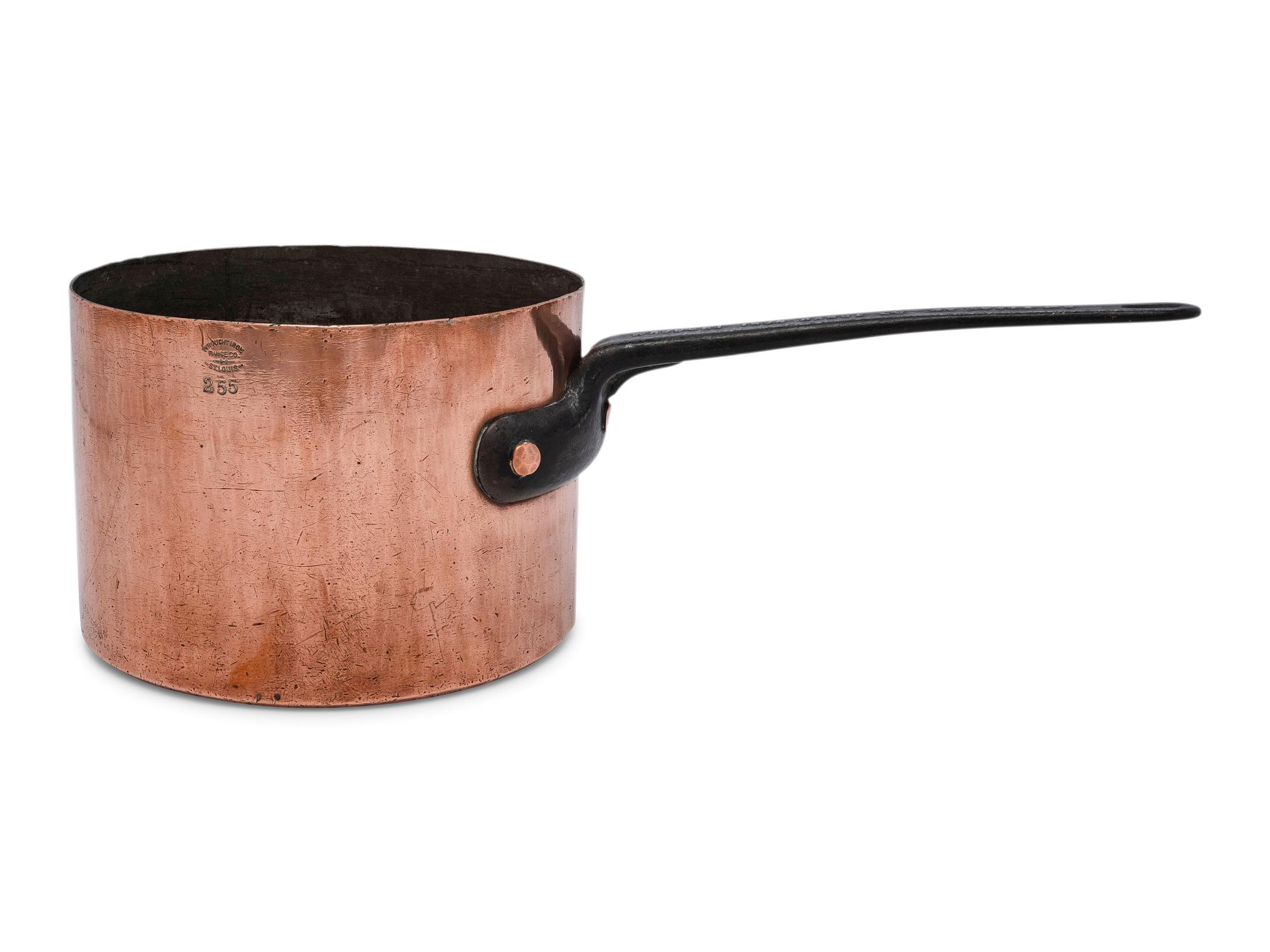 An American Copper Sauce Pot