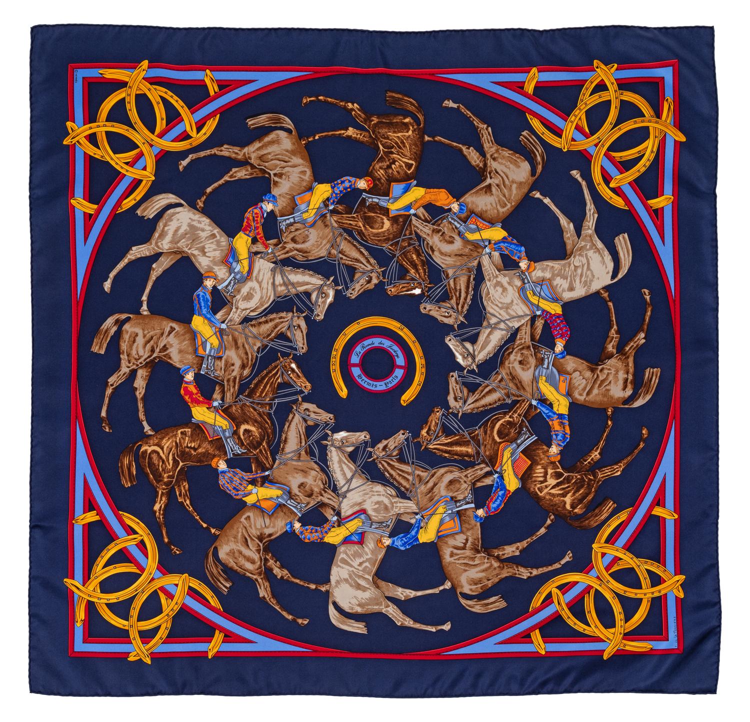 Hermès 90cm Silk Scarf