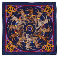 Hermès 90cm Silk Scarf