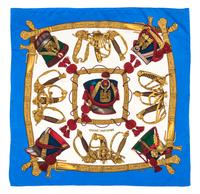 An Hermes 90cm Silk Scarf, 36"x36".