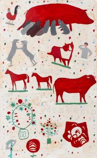 Untitled (Arabs, Charter Horse, Limousin)