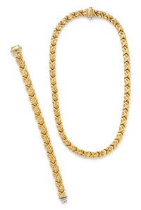 CHIMENTO, REVERSIBLE BICOLOR GOLD SET