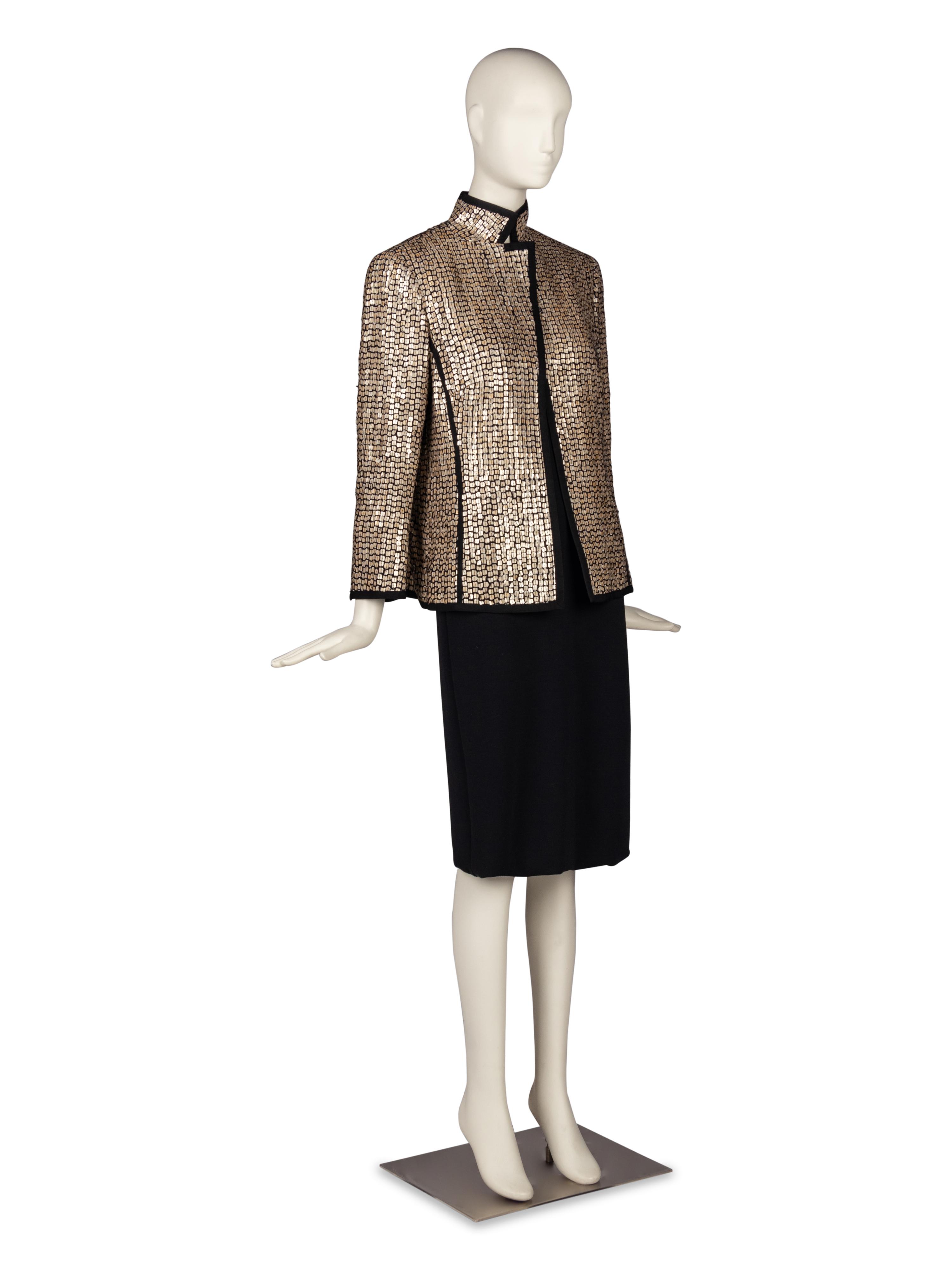 Akris Jacket and Gucci Dress