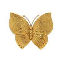 Frattini, Yellow Gold Butterfly Brooch