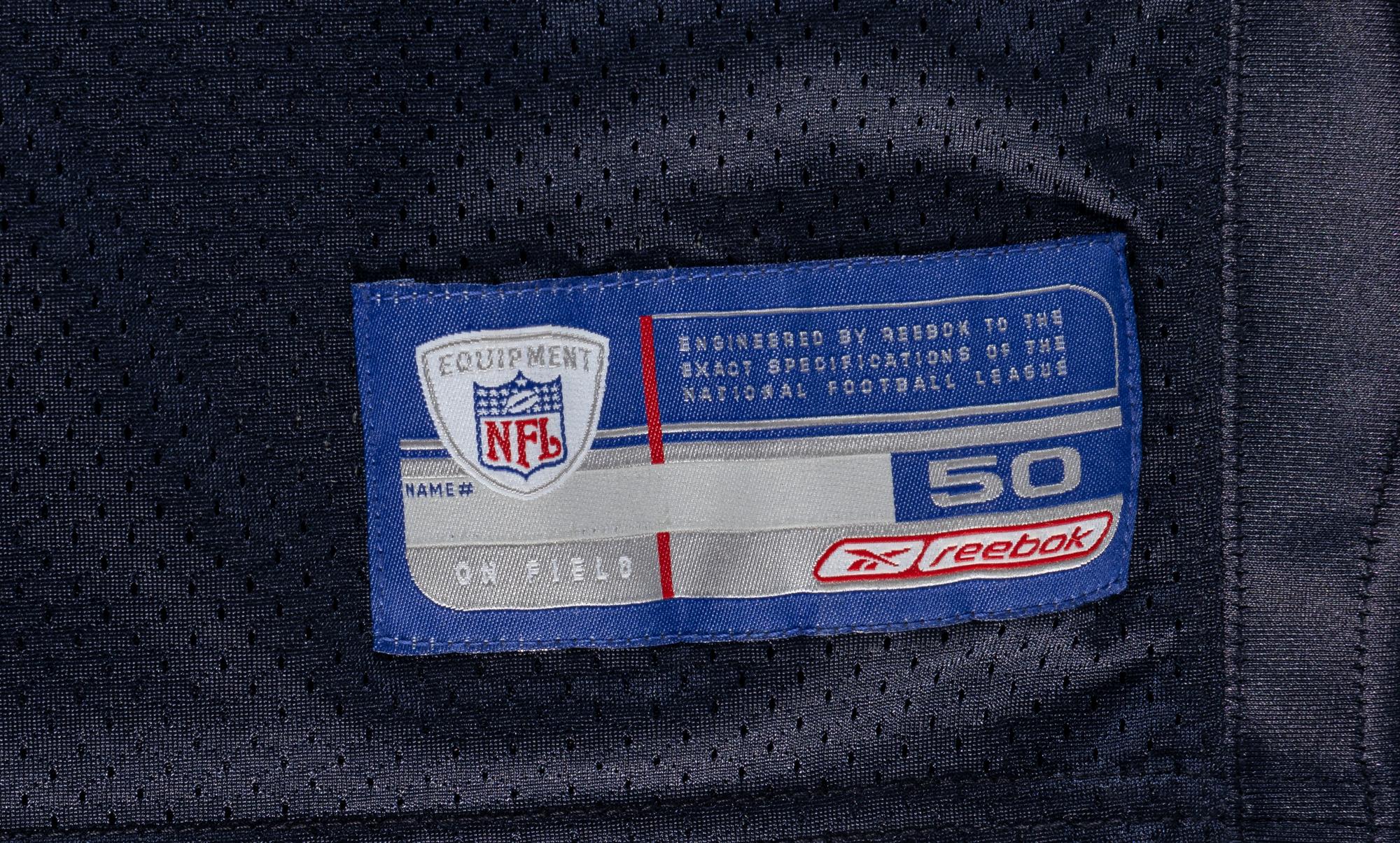 A David Terrell Signed Chicago Bears Team Issued Jersey