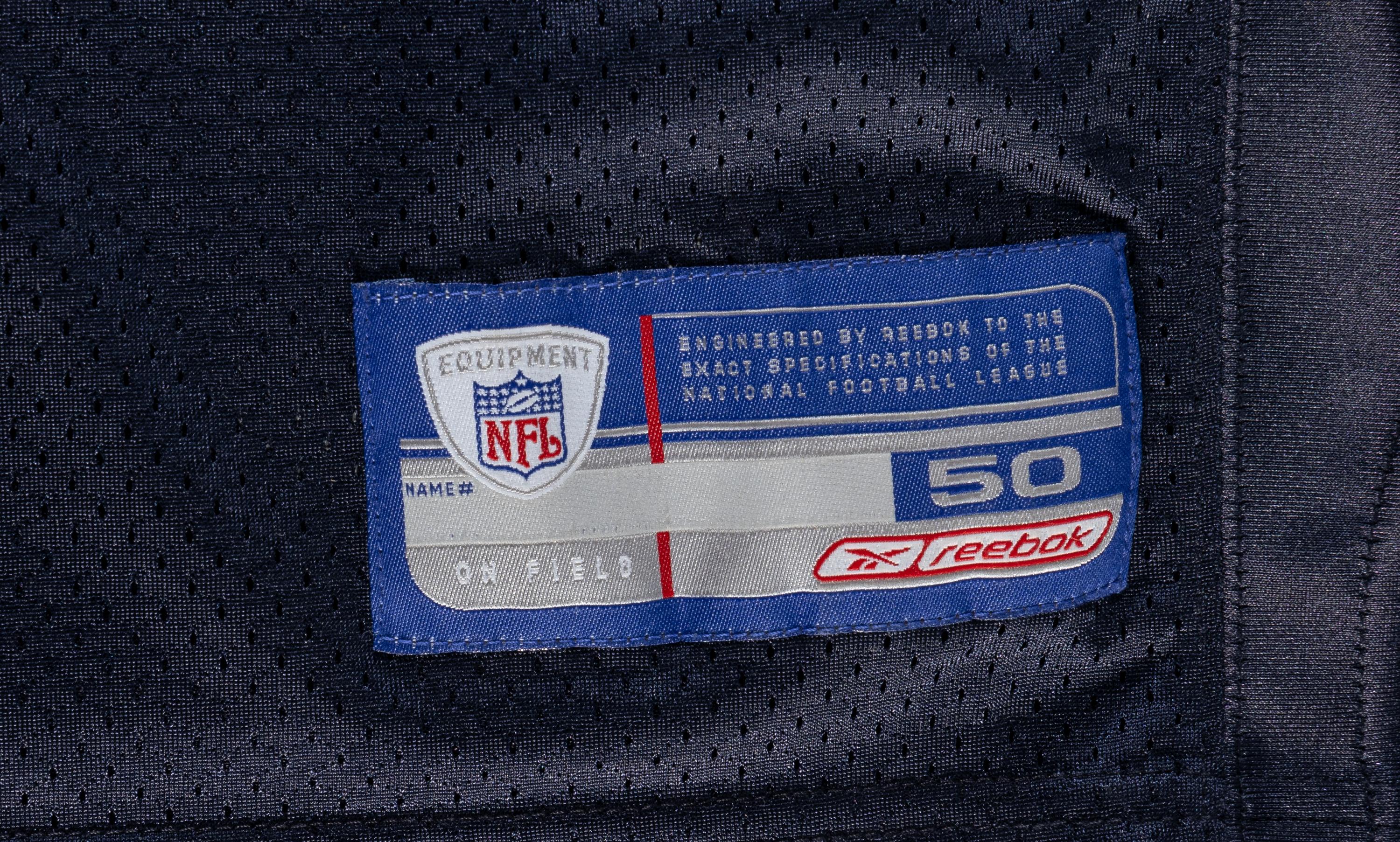 A David Terrell Signed Chicago Bears Team Issued Jersey